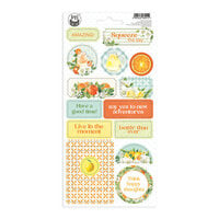 P13 - Fresh Lemonade Collection - Chipboard Stickers - Sheet 02