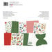 P13 - Cosy Winter Collection - 12 x 12 Paper Pad - Maxi Creative Pad - Red and Green