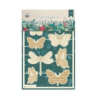 P13 - Naturalist Collection - Light Chipboard Embellishments - 05