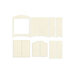 P13 - Once Upon A Time Collection - Light Chipboard Embellishments - Album Base - Magic Wardrobe