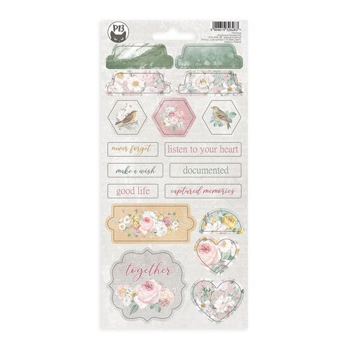 P13 - Precious Collection - Chipboard Stickers - Sheet 03