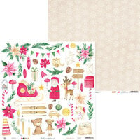 P13 - Santa's Workshop Collection - Christmas - 12 x 12 Double Sided Paper - 07
