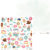 P13 - Sugar and Spice Collection - 12 x 12 Double Sided Paper - 07