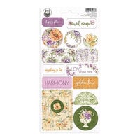 P13 - Secret Garden Collection - Chip Board Stickers - Set 02