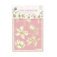 P13 - Spring Is Calling Collection - Light Chipboard Embellishments - Set 03