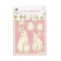 P13 - Spring Is Calling Collection - Light Chipboard Embellishments - Set 04