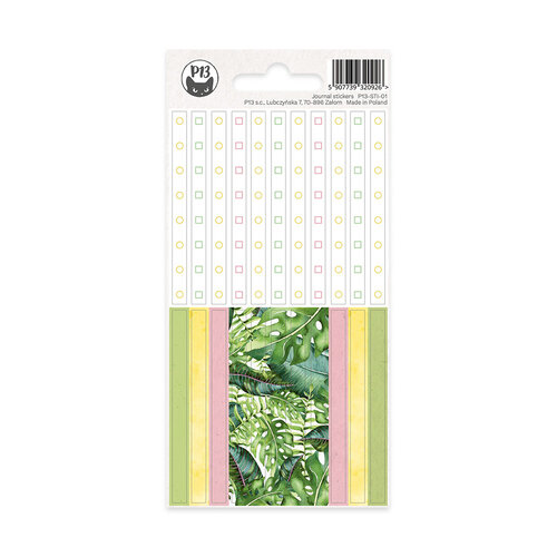 P13 - Planners Collection - Cardstock Stickers - Journal 01