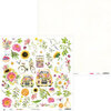 P13 - The Four Seasons Collection - 12 x 12 Double Sided Paper - Summer 07