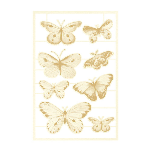 P13 - The Four Seasons Collection - Light Chipboard Embellishments - Summer Set 02