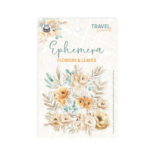 P13 - Travel Journal Collection - Ephemera - Flowers And Leaves