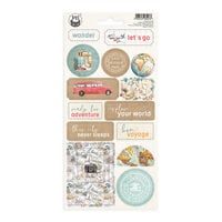 P13 - Travel Journal Collection - Chipboard Stickers - 2