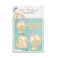 image of P13 - Travel Journal Collection - Light Chipboard Embellishments - 2