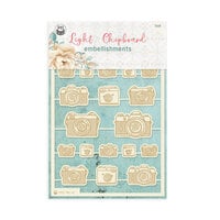 P13 - Travel Journal Collection - Light Chipboard Embellishments - 4