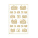 P13 - Travel Journal Collection - Light Chipboard Embellishments - 4