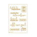 P13 - Travel Journal Collection - Light Chipboard Embellishments
