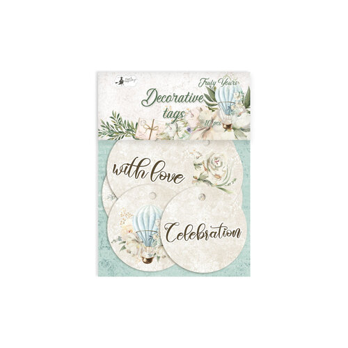 P13 - Truly Yours Collection - Embellishments - Tag Set - Four