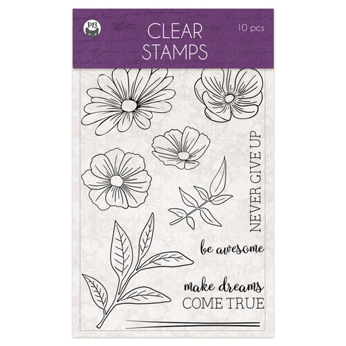 P13 - Time To Relax Collection - Clear Photopolymer Stamps