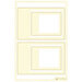 P13 - Time To Relax Collection - Light Chipboard Embellishments - Set 05