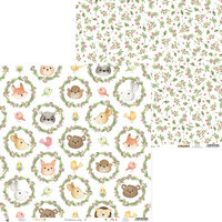 P13 - Woodland Cuties Collection - 12 x 12 Double Sided Paper - 06