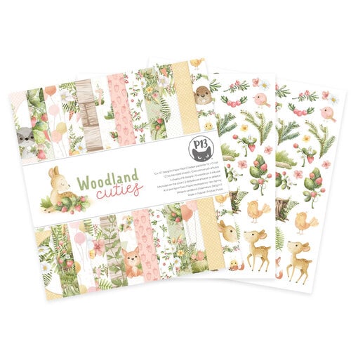 P13 - Woodland Cuties Collection - 12 x 12 Paper Pad