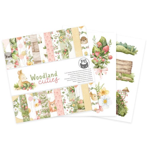 P13 - Woodland Cuties Collection - 6 x 6 Paper Pad