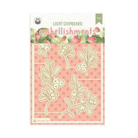 P13 - Woodland Cuties Collection - Light Chipboard Embellishments - 06