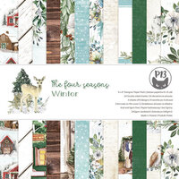 P13 - The Four Seasons Collection - 6 x 6 Paper Pad - Winter