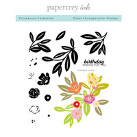 Papertrey Ink - Clear Photopolymer Stamps - Prosperous Perennials