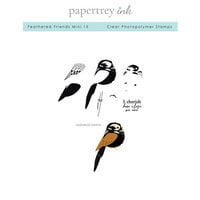 Papertrey Ink - Clear Photopolymer Stamps - Feathered Friends Mini - Set 15