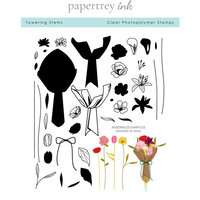 Papertrey Ink - Clear Photopolymer Stamps - Towering Stems