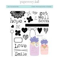 Papertrey Ink - Clear Photopolymer Stamps - Jar Accessories