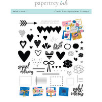 Papertrey Ink - Clear Photopolymer Stamps - With Love