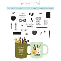 Papertrey Ink - Clear Photopolymer Stamps - Treasured Teacher