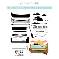 Papertrey Ink - Clear Photopolymer Stamps - Scene Everywhere - At The Lake