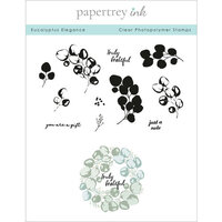 Papertrey Ink - Clear Photopolymer Stamps - Eucalyptus Elegance