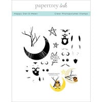 Papertrey Ink - Halloween - Clear Photopolymer Stamps - Happy Owl-O-Ween
