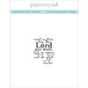 Papertrey Ink - Clear Photopolymer Stamps - Psalm Reflections - January
