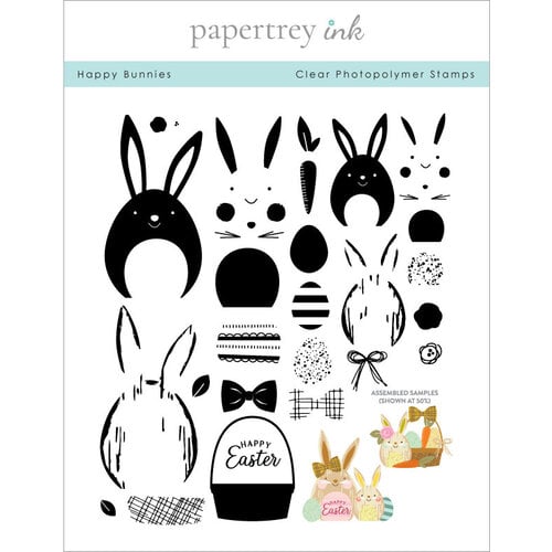 Papertrey Ink - Photopolymer Stamps - Happy Bunnies