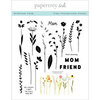 Papertrey Ink - Clear Photopolymer Stamps - Wildflower Fields
