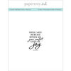 Papertrey Ink - Clear Photopolymer Stamps - Psalm Reflections - March