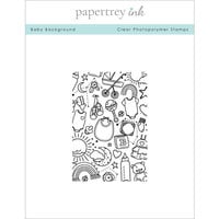 Papertrey Ink - Clear Photopolymer Stamps - Baby Background