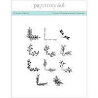 Papertrey Ink - Clear Photopolymer Stamps - Corner Decor