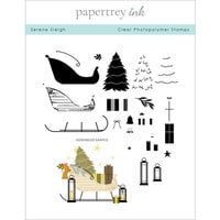 Papertrey Ink - Clear Photopolymer Stamps - Serene Sleigh