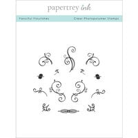 Papertrey Ink - Clear Photopolymer Stamps - Fanciful Flourishes