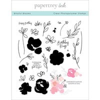 Papertrey Ink - Clear Photopolymer Stamps - Blissful Blooms