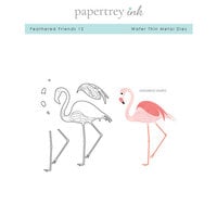 Papertrey Ink - Metal Dies - Feathered Friends - Set 12