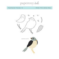 Papertrey Ink - Metal Dies - Feathered Friends - Set 13