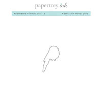 Papertrey Ink - Metal Dies - Feathered Friends Mini - Set 15