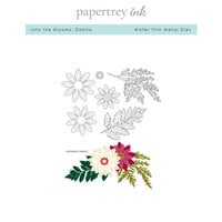 Papertrey Ink - Metal Dies - Into The Blooms - Dahlia