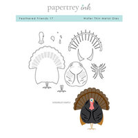 Papertrey Ink - Metal Dies - Feathered Friends - Set 17